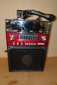 lot 338 image: Tix TX-Pop Pro Karoake Machine