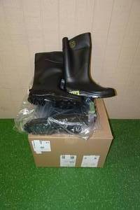lot 347 image: 3 Pairs Servus Steel Toe Poly Boots - Size 11