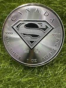 1oz ,9999 Silver Superman Coin