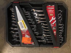 Husky SAEMM Combination Wrench Set (24-Piece) Customer Returns See Pictures