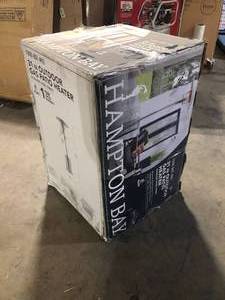 Hampton Bay 48000 BTU Stainless Steel Patio Heater  Customer Returns See Pictures