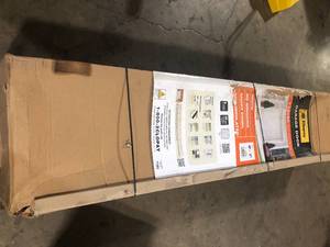 Clopay Classic Steel 8 ft. X 7 ft. Non-Insulated Solid White Garage Door   Customer Returns See Pictures