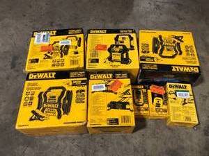Lot of Assorted Dewalt Portable Power Stations Various Sizes and Conditions  Customer Returns See Pictures
