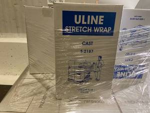 lot 74 image: Uline Stretch Wrap 18 by 1500 ft.