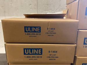 lot 77 image: Uline Poly Bags