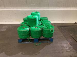 lot 81 image: Pallet of Green Mesh Covering