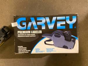 lot 86 image: Garvey Premium Labelers