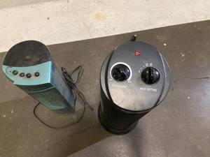 lot 100 image: Electric Fan and Space Heater