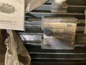 lot 122 image: New Teco-Westin Inverter Duty Motor in Crate
