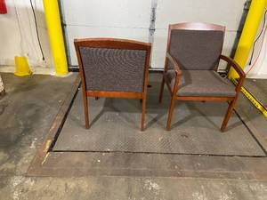 lot 140 image: Pair of Matching Side Chairs