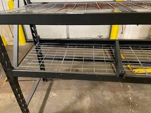 lot 150 image: NSF Light Weight Pallet Racking