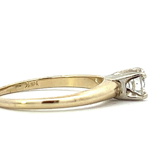 lot 8 image: NO RESERVE 14k Gold, 13ct Round Brilliant Diamond Solitaire. Replacement Value Estimate  $700