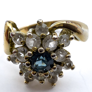 lot 119 image: Set of three Fashion Base Metal Ring. Size 8.5 - 8.75.