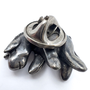 lot 125 image: Danforth Pewter Disney Eeyore (Winnie The Pooh Series) Pewter Lapel Pin.