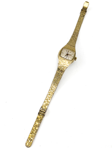 lot 146 image: Ladys Hamilton 931875 Electronic Movement Watch 10k Rolled Gold Plate. Runs intermittently