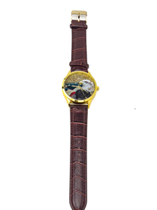 lot 202 image: Mens American Eagle - We the People Patriotic, Quartz Analog watch. New Battery