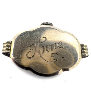lot 5 image: Ladys Tavannes VINTAGE 14k Gold Filled Mechanical Watch. Working When Wound.