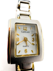 lot 53 image: Ladys Timex Carriage stainless steel and base metal Quartz Analog watch. New Battery Installed