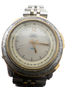 lot 121 image: Mens Timex Indiglo Light-Up B6 White dial white and yellow Quartz Analog watch. New Battery