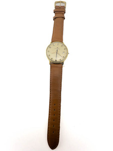 lot 129 image: Mens Bucherer 25J Automatic yellow base metal Mechanical Watch. Working when shaken.