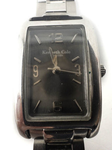 lot 136 image: Ladys Kenneth Cole KC 4035 Black Dial white Quartz Analog watch. New Battery