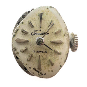 lot 144 image: Group of 3 mechanical movements and dials ClintonGlycineTradition.