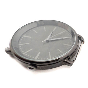 lot 157 image: Goodfellow and Co. FMDGF016 black on black Quartz Analog watch. New Battery