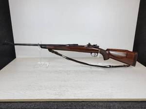 lot 566 image: Mauser Karabiner 98k - S42 1937 WWII-era Rifle with Leather Sling and Matching Numbers