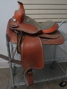 brown saddle