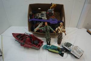 Assortment Action Figures and vehicles