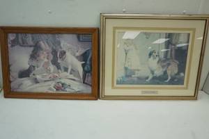 Framed wall art