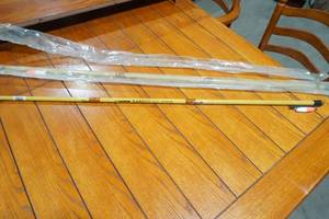 2 Bamboo Ice Fishing Rods