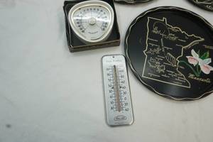Centennial Trays, Thermometers, rain gauge