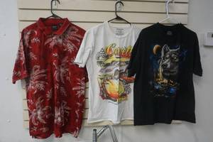3 XL Short Sleeved Shirts