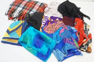 Throw Blanket & Variety of Scarfs