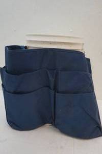 bucket with tool caddy