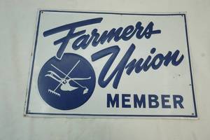 Metal sign