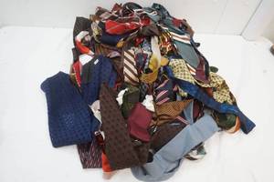 Variety of Ties with Necktie Pillow Pattern
