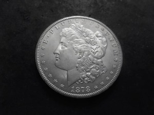 lot 1 image: 1878 S Morgan Silver Dollar