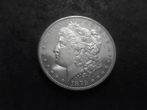 lot 3 image: 1879 S Morgan Silver Dollar