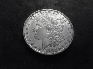 lot 4 image: 1880 Morgan Silver Dollar