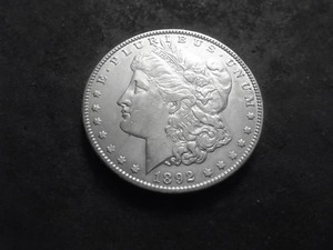 lot 23 image: 1892 O Morgan Silver Dollar