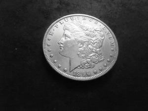 lot 26 image: 1896 O Morgan Silver Dollar