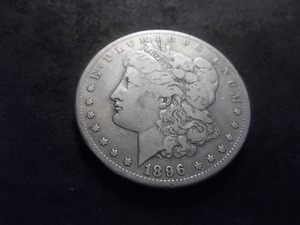 lot 27 image: 1896 S Morgan Silver Dollar