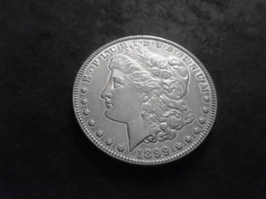 lot 31 image: 1899 Morgan Silver Dollar