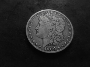 lot 33 image: 1900 O Morgan Silver Dollar