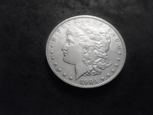 lot 37 image: 1904 O Morgan Silver Dollar