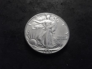 lot 53 image: 1941 Walking Liberty Half Dollar