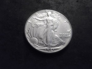lot 58 image: 1941 Walking Liberty Half Dollar