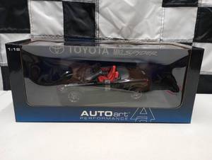 lot 2 image: Autoart Performance Toyota MR2 Spyder 118th Scale Die Cast Car.